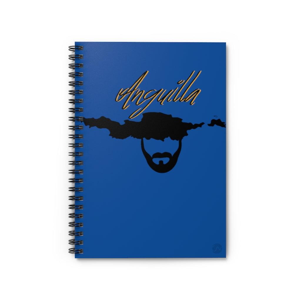 Anguilla Spiral Notebook Male - Ruled Line