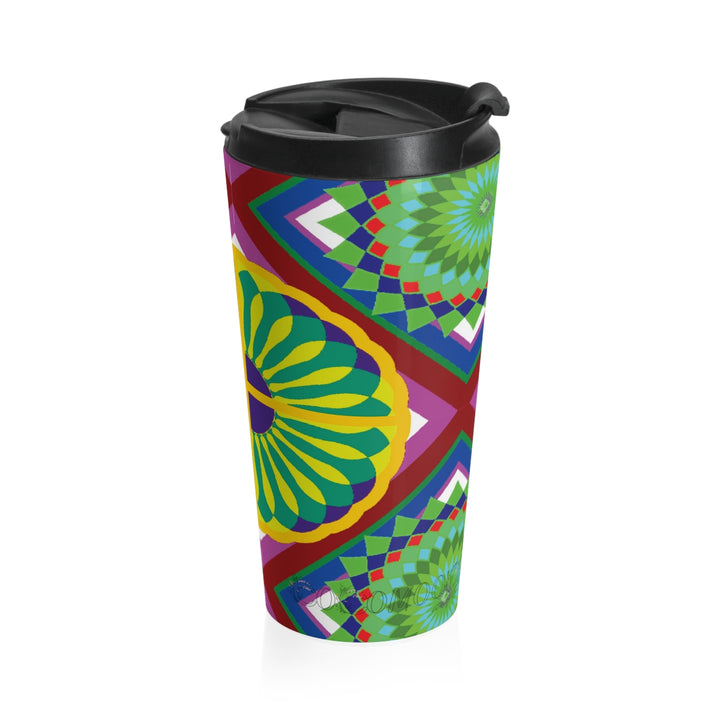 The Hipster Travel Mug print