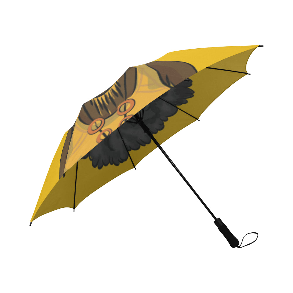 Mellow doll Umbrella Semi-Automatic Foldable Umbrella