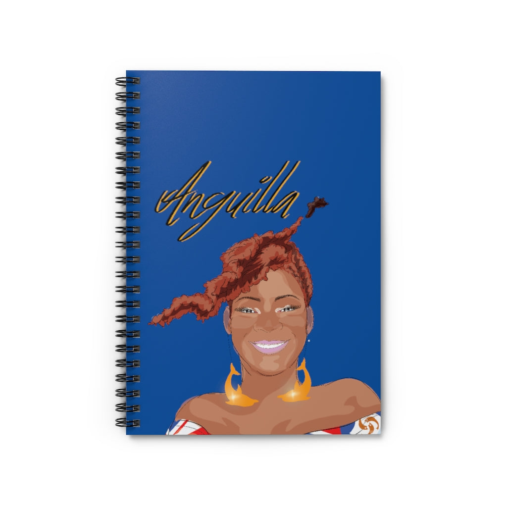 Anguilla Spiral Notebook - Ruled Line