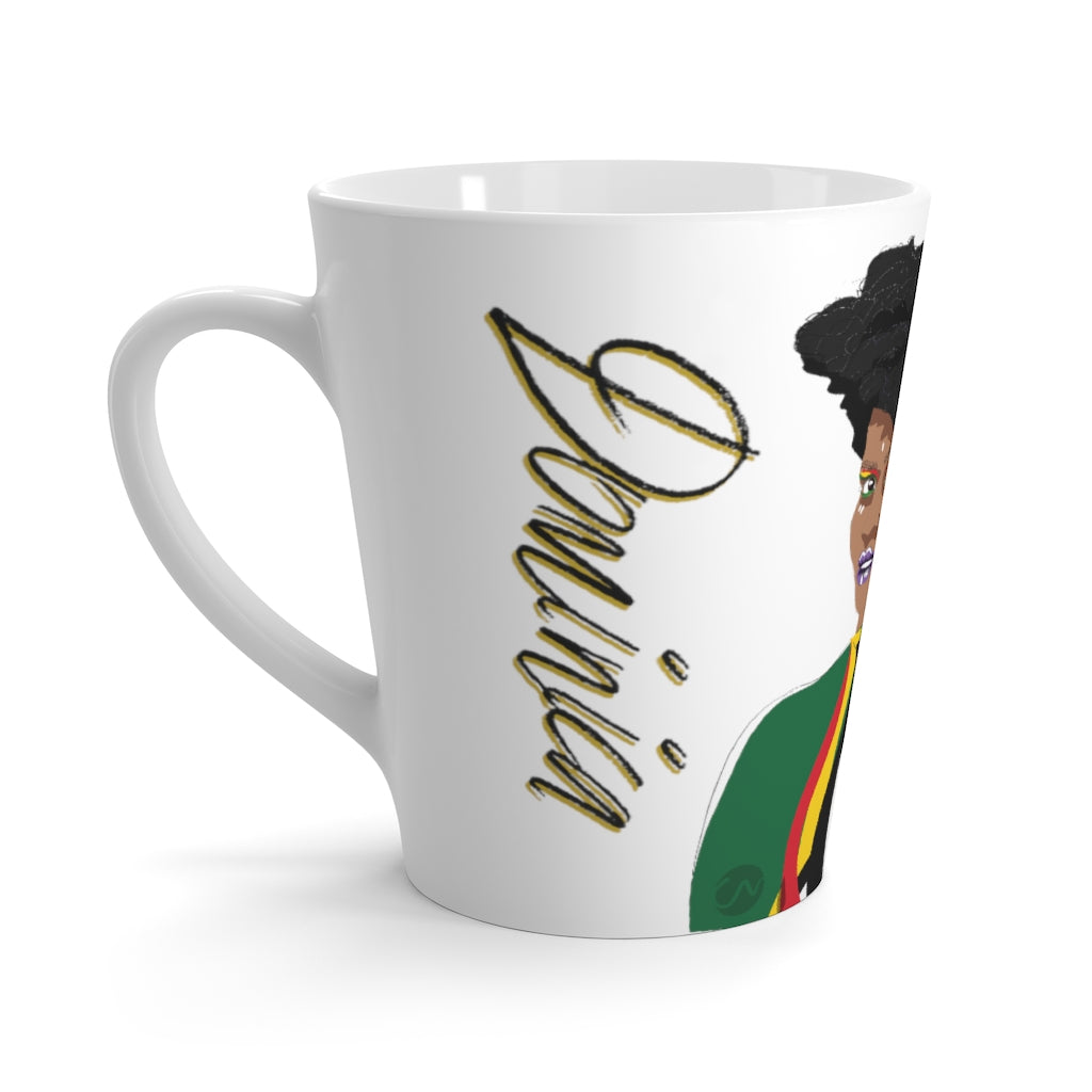 Dominican Rootz Latte mug