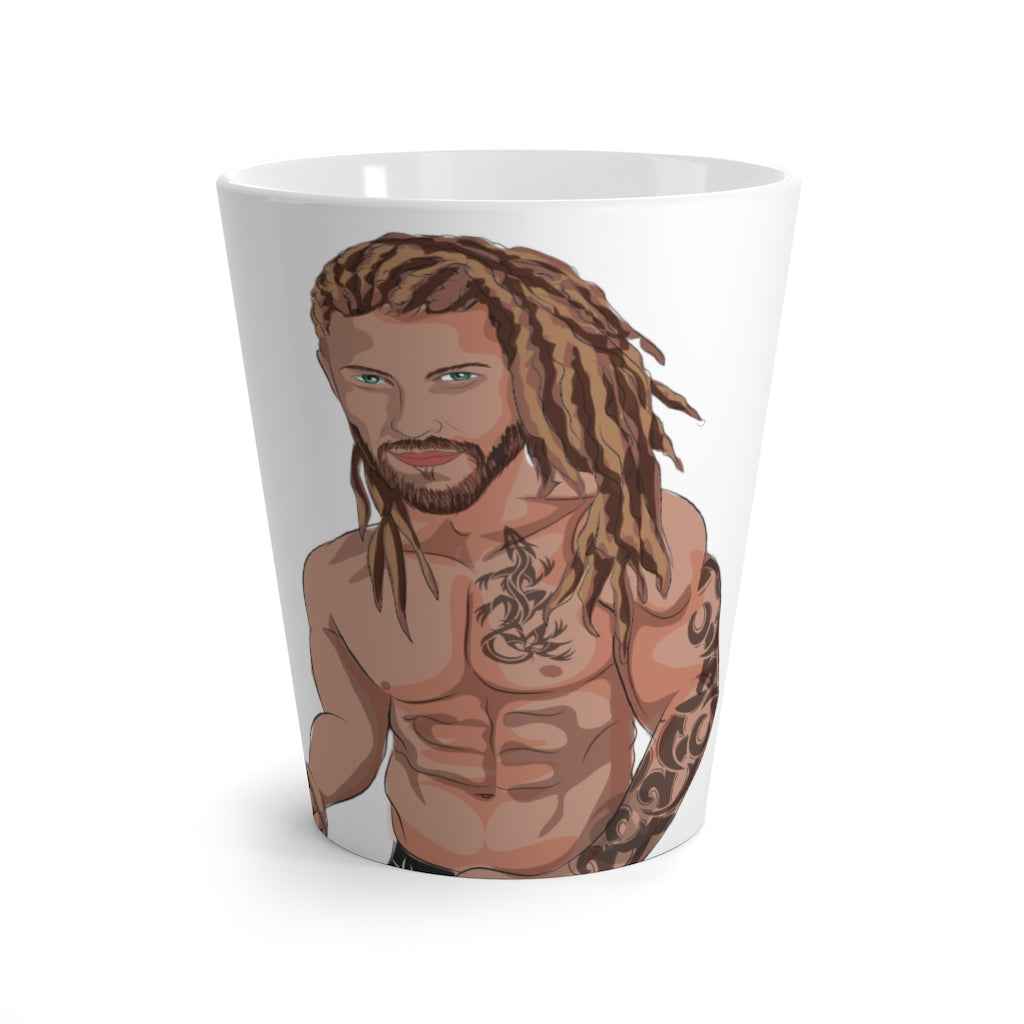 The Warrior  Latte mug