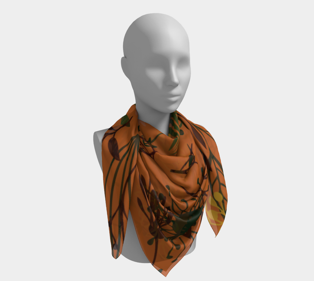 Unapologetic square scarf