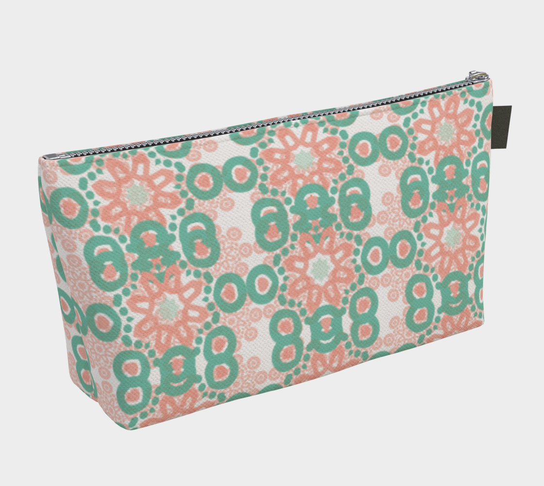 Tranquil makeup pouch