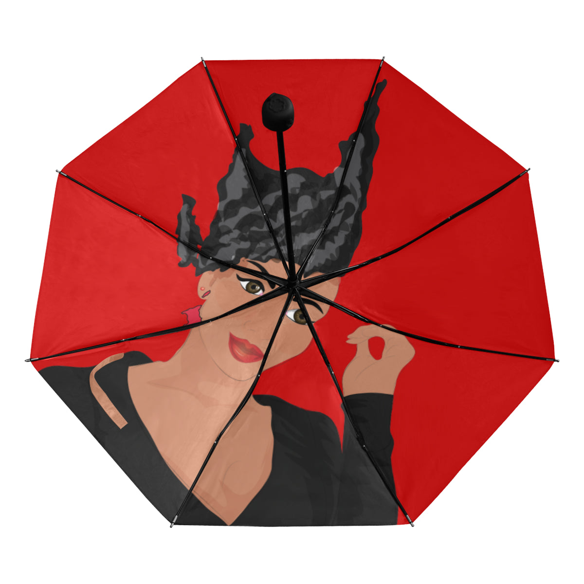 Trinidad & Tobago Anti-UV Foldable Umbrella (Underside Printing)