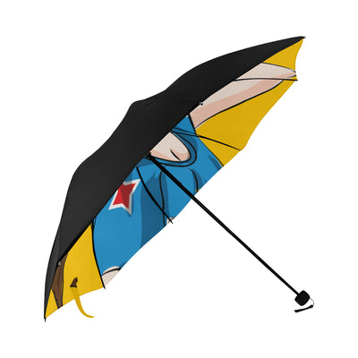 Aruba Foldable Umbrella (Underside Printing) Yellow