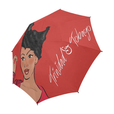 Trinidad  & Tobago Umbrella Semi-Automatic Foldable Umbrella