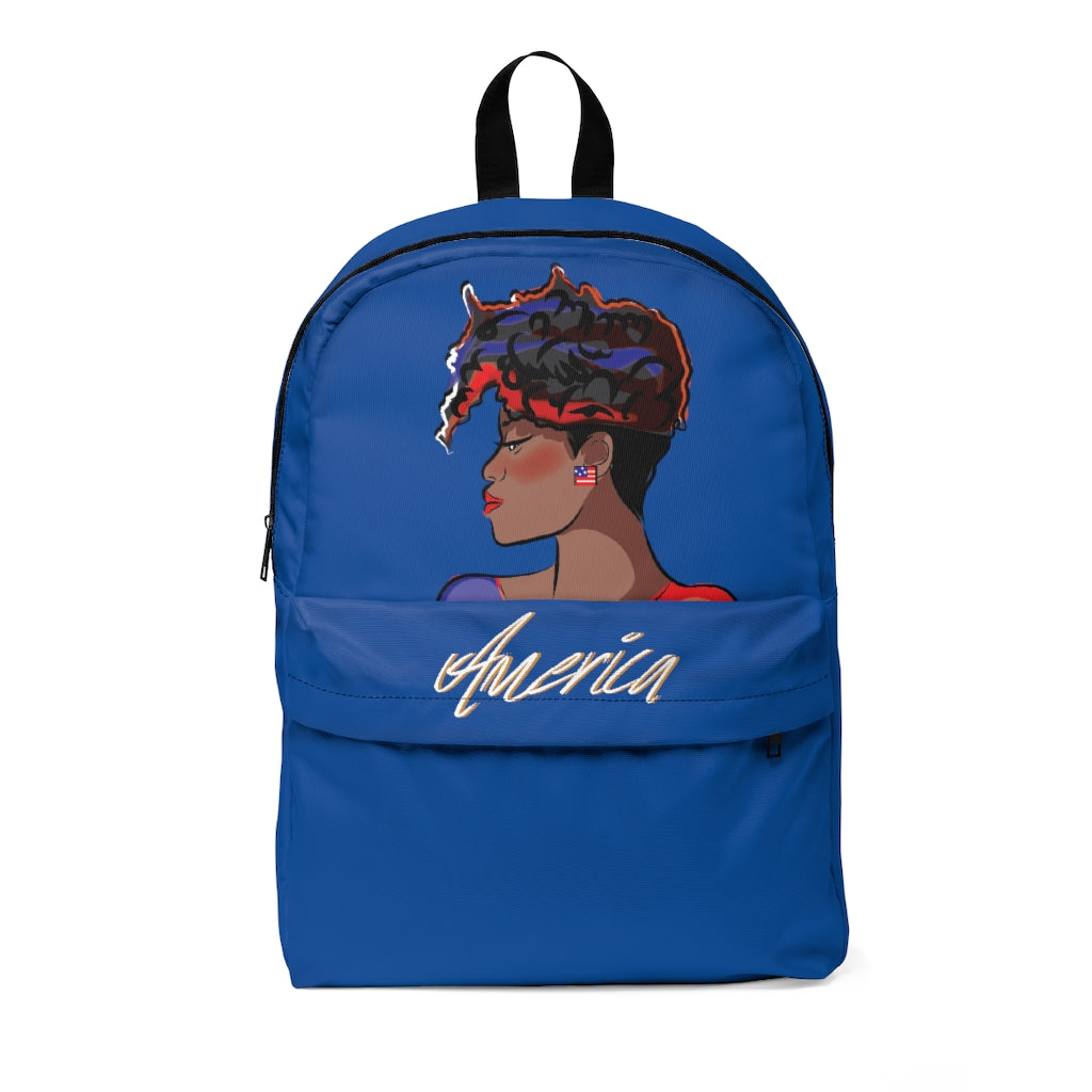 American Rootz Backpack Blue