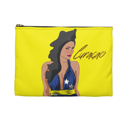 Curacao  Accessory Pouch Yellow