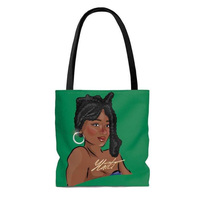 Haitian Rootz Tote Bag Green