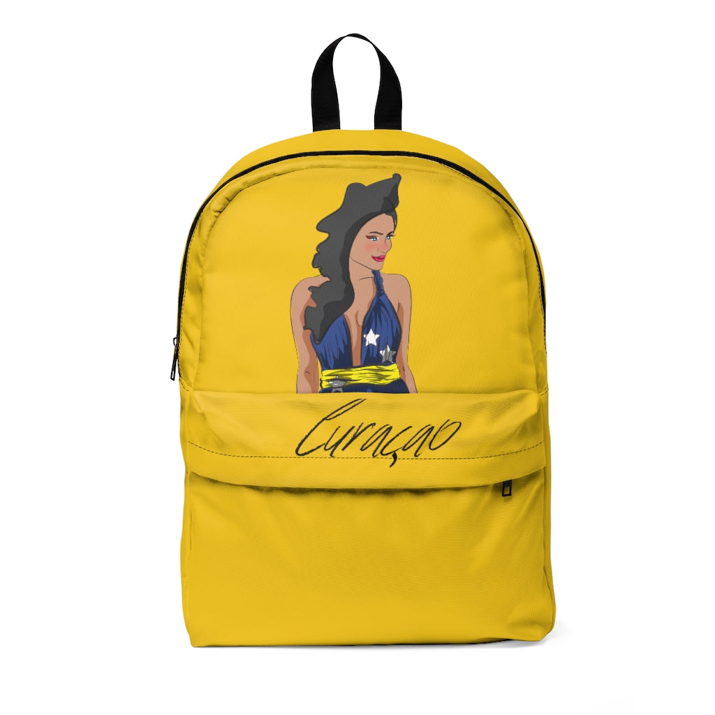 CURACAO rootz Backpack yellow