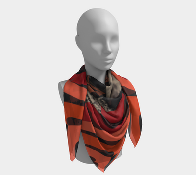 Sassy square scarf