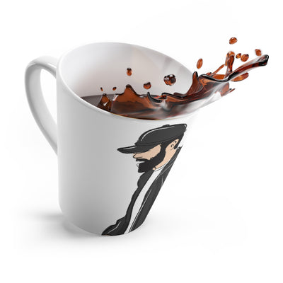 The Hipster  Latte mug