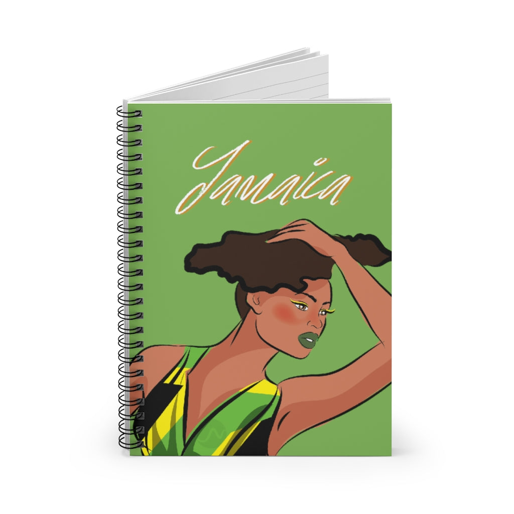 Jamaican Spiral Notebook - Ruled Line