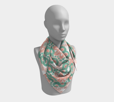 Tranquil square scarf