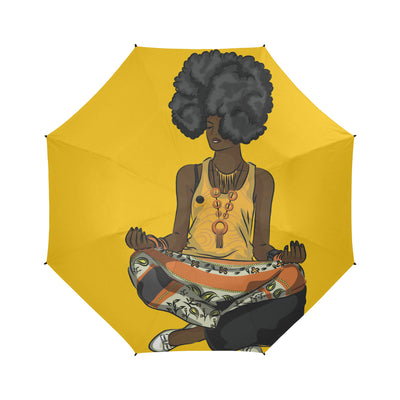 Mellow Umbrella Sitting Semi-Automatic Foldable Umbrella