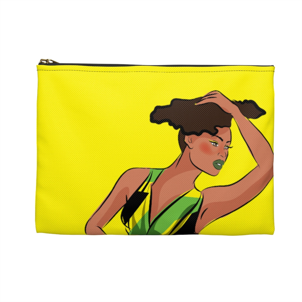 Jamaican Rootz Flat Accessory Pouch