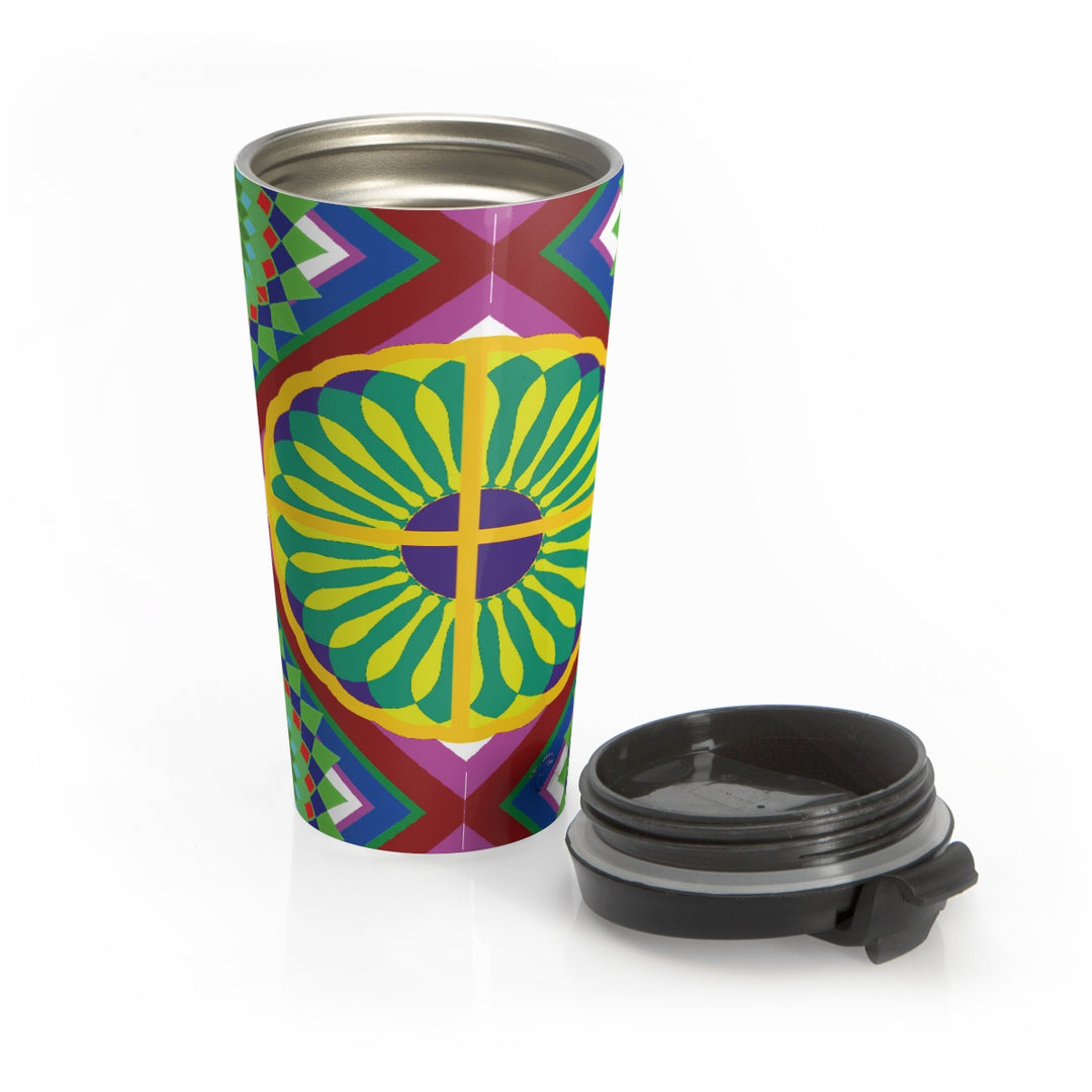 The Hipster Travel Mug print