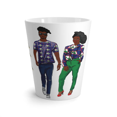 St.Eustatius Rootz Latte mug (Couple)