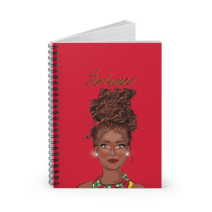 Suriname Spiral Notebook - Ruled Line