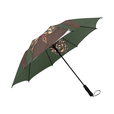 Blanc  Semi-Automatic Foldable Umbrella