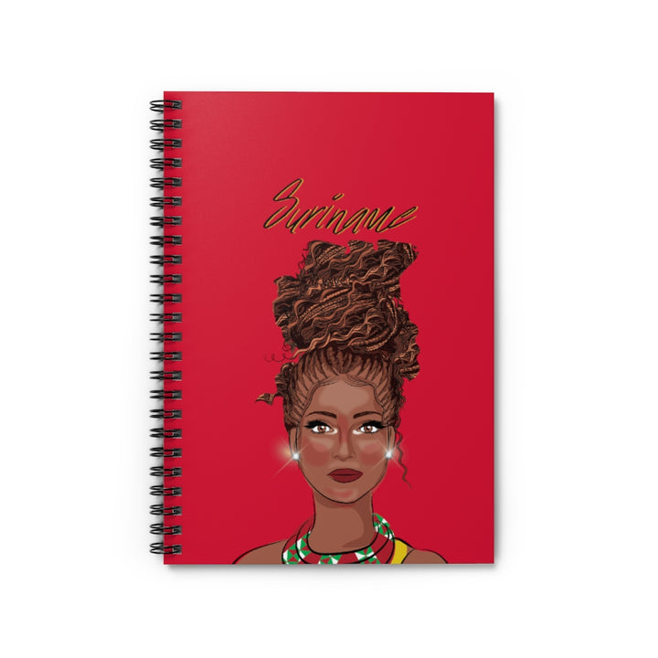 Suriname Spiral Notebook - Ruled Line