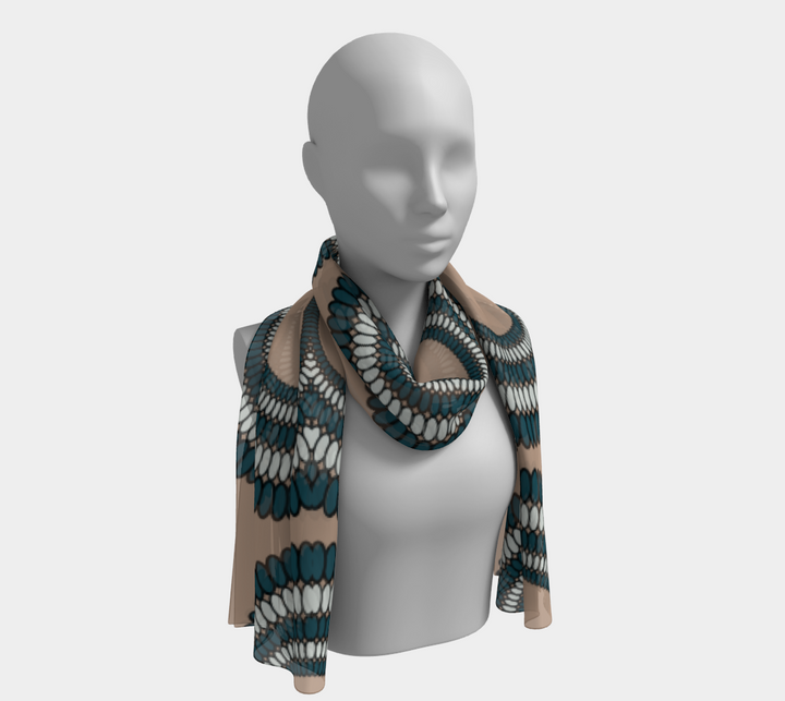 Melancholy long scarf