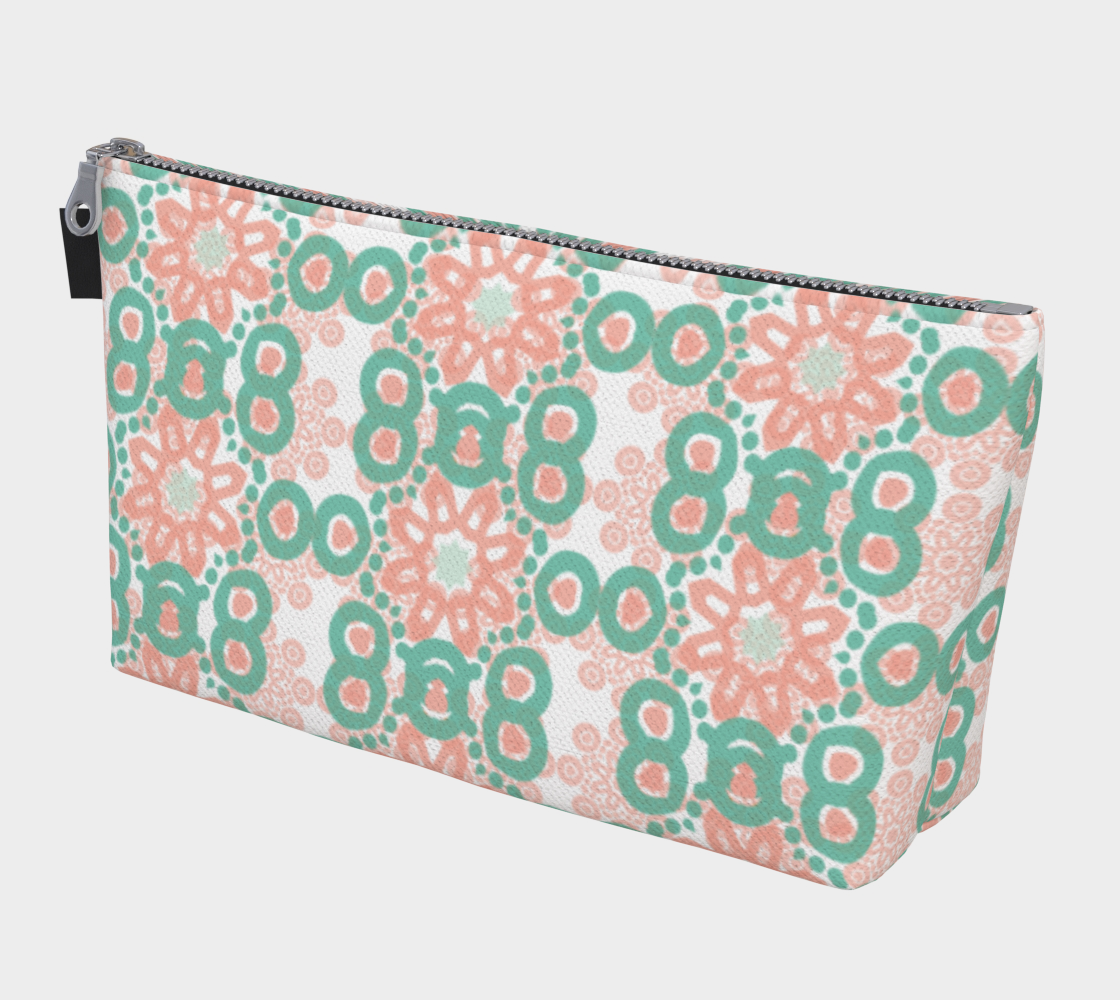 Tranquil makeup pouch