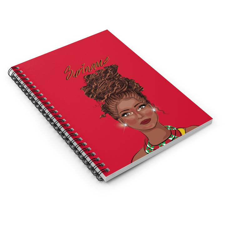 Suriname Spiral Notebook - Ruled Line