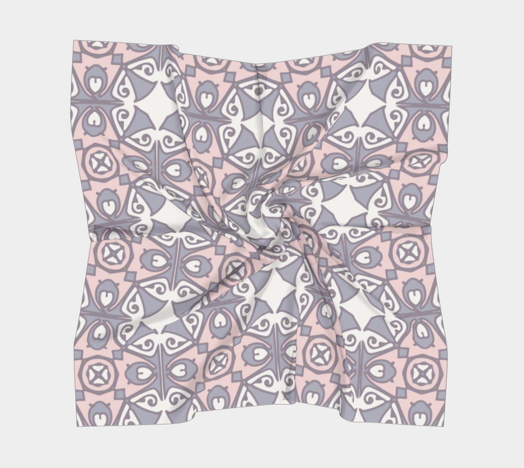 Idyllic square scarf