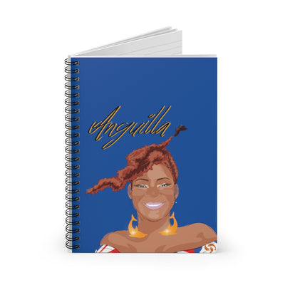 Anguilla Spiral Notebook - Ruled Line