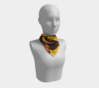 Assertive square scarf