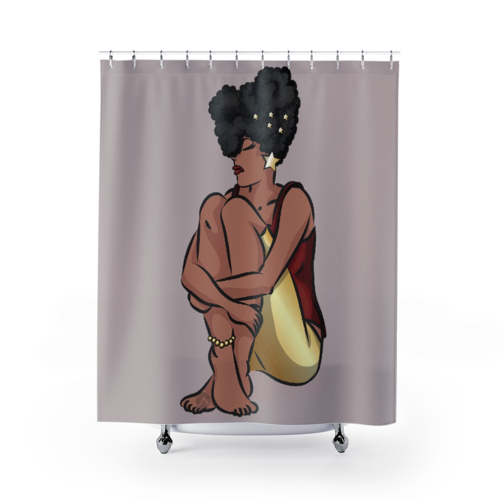 Apologetic Shower Curtain
