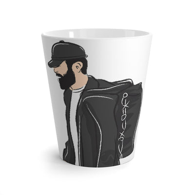The Hipster  Latte mug