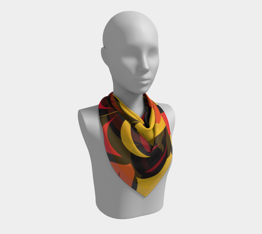 Assertive square scarf