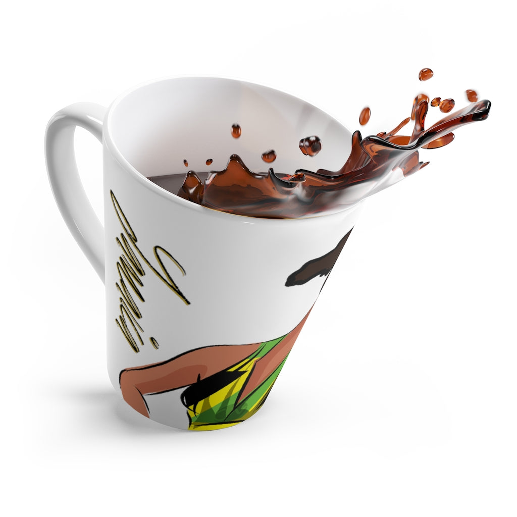 Jamaican Rootz Latte mug