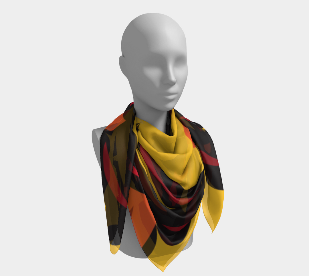 Assertive square scarf